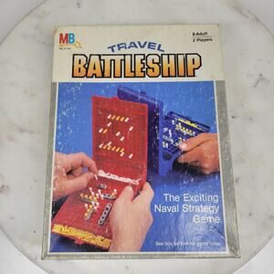 VTG Travel Battleship Board Game Complete Classic Strategy Milton Bradley 1984